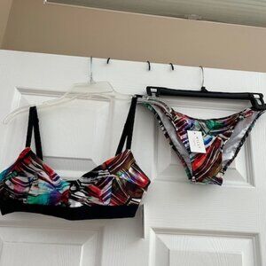 Milly Cabana Bikini Size Small NWT